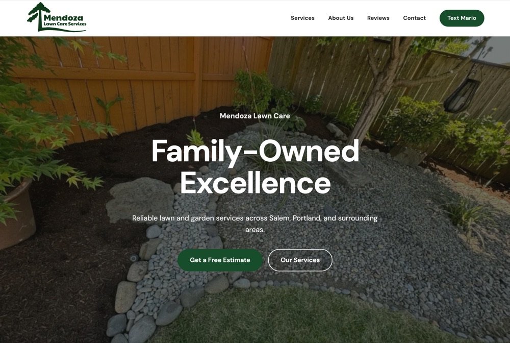 Sitio de Mendoza Lawn Care